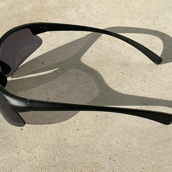 FWG Men Sunglasses Black Wrap Eye Wear UV protection Shade RESILIENCE NS0917 - Picture 5 of 10